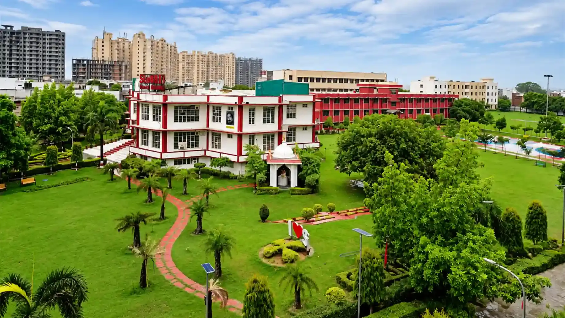 Shobhit Deemed To Be university campus