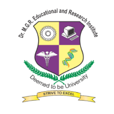Dr. M.G.R. EDUCATIONAL AND RESEARCH INSTITUTE logo