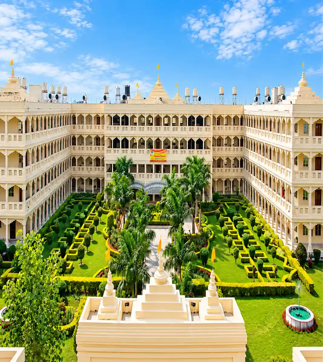 MAHARISHI MAHESH YOGI VEDIC VISHWAVIDYALAYA campus