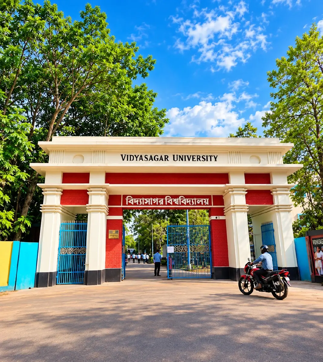 Vidyasagar University campus
